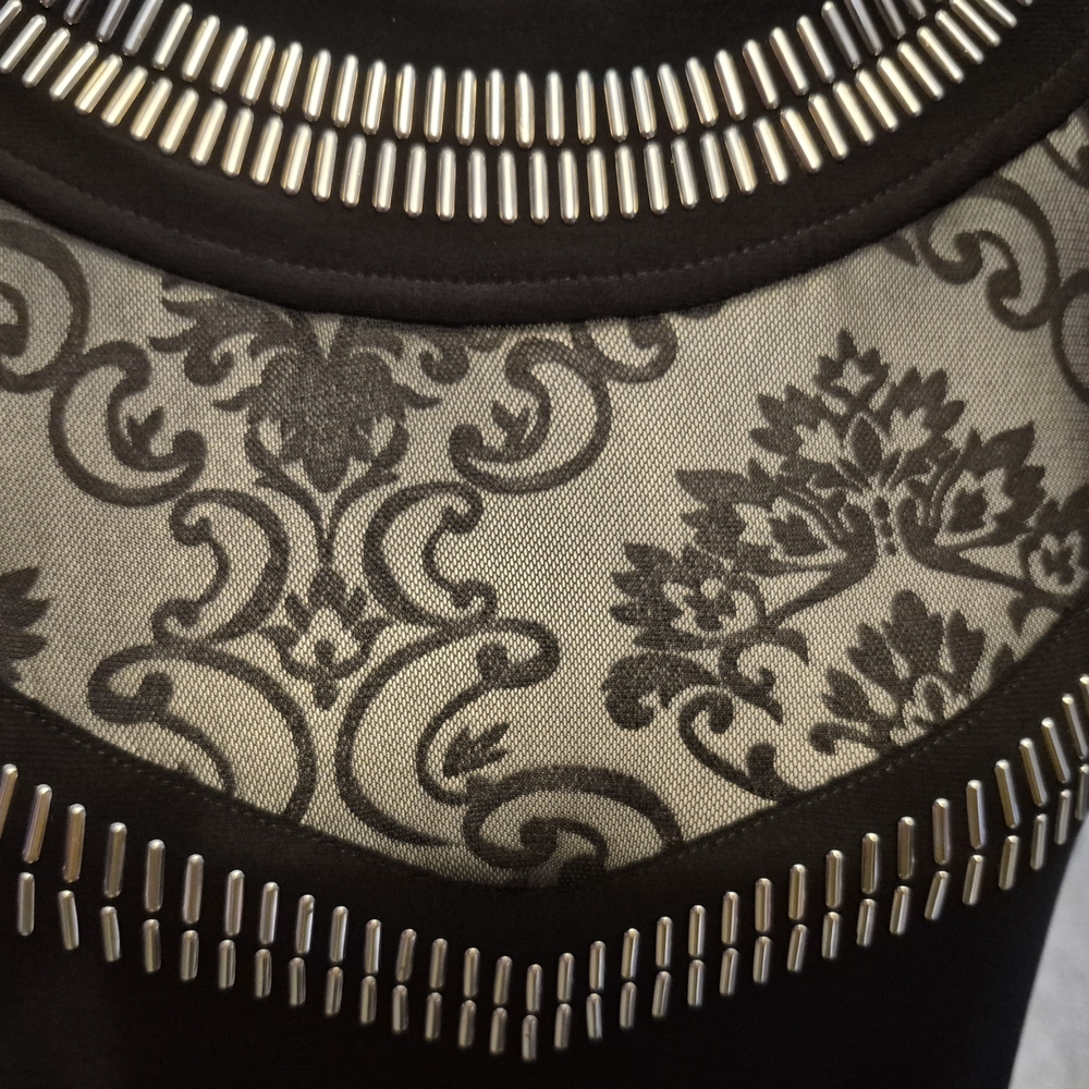Torrid Black and White Floral Top - Picture 2 of 4